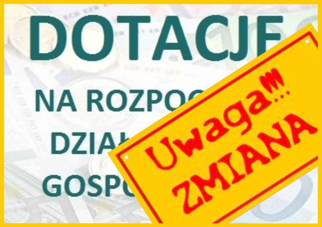 Zdjęcie artykułu UWAGA!! Zmiana dotycząca terminu naboru wniosków o przynanie jednorazowych środków na podjęcie działalności gospodarczej  w ramach środków FP i EFS+